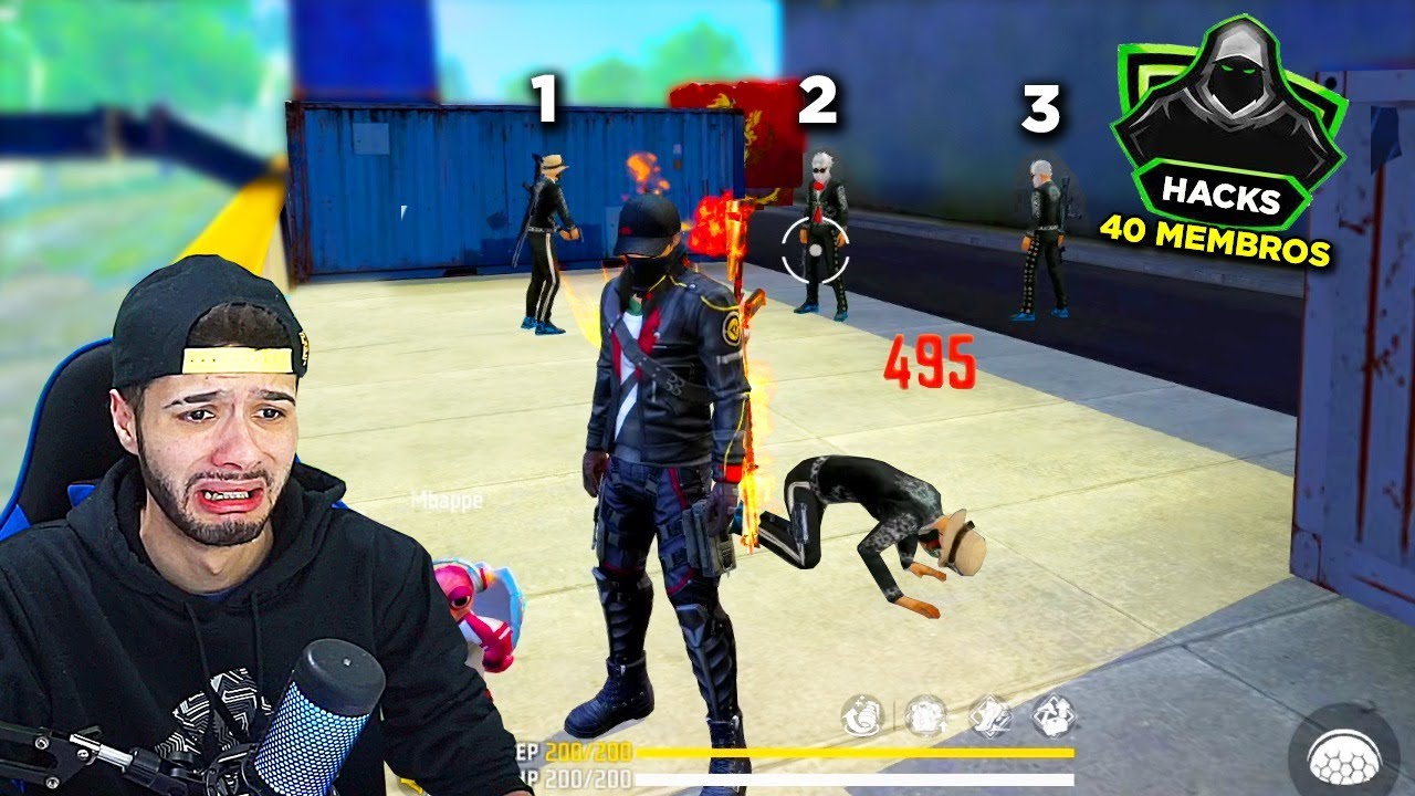 Fui X1 Contra Uma GUILDA COMPLETA no FREE FIRE!