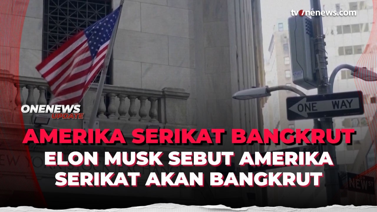 Utang Membengkak, Elon Musk Sebut Amerika Serikat Menuju Kebangkrutan | OneNews Update
