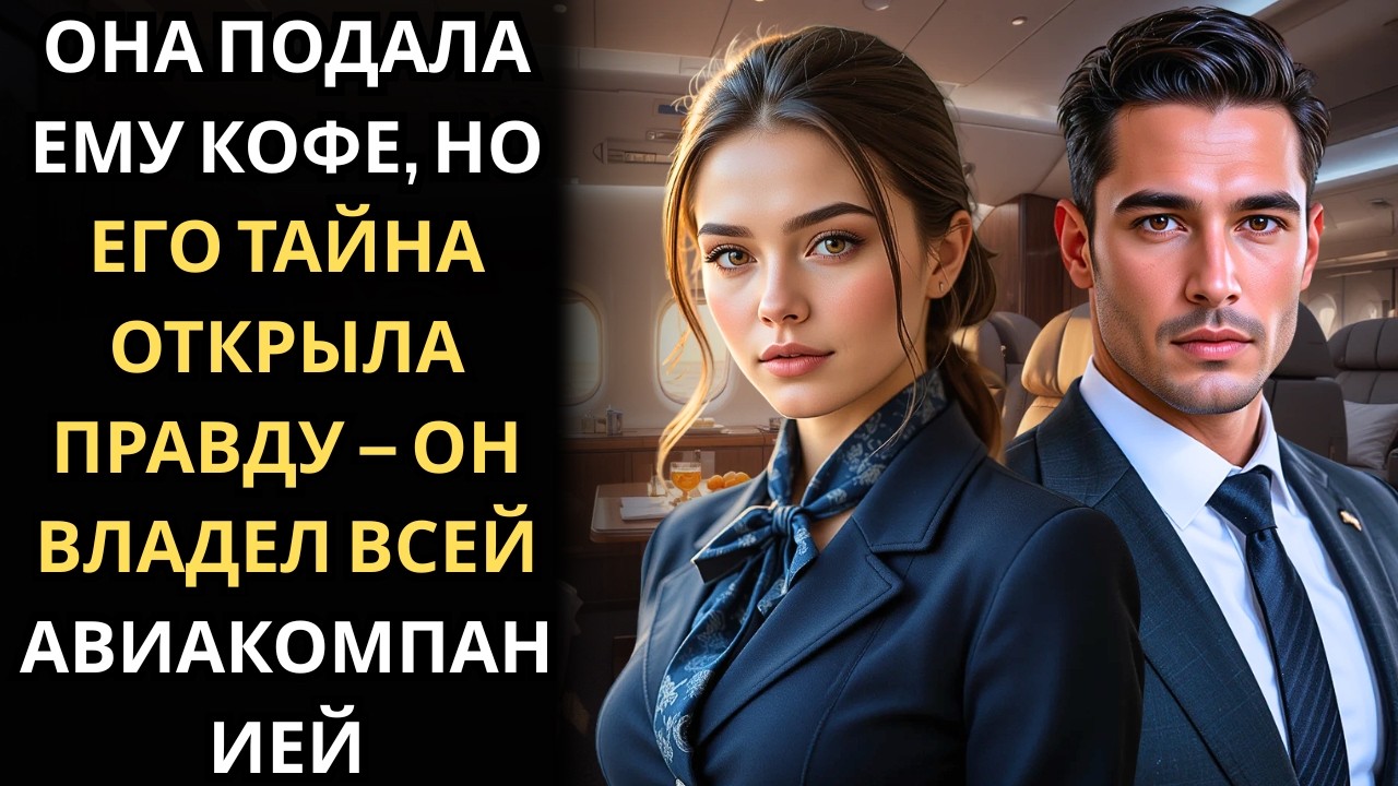 Перед посадкой рейса стюардесса заметила его холодное спокойствие… пассажир был миллионером-пилотом.