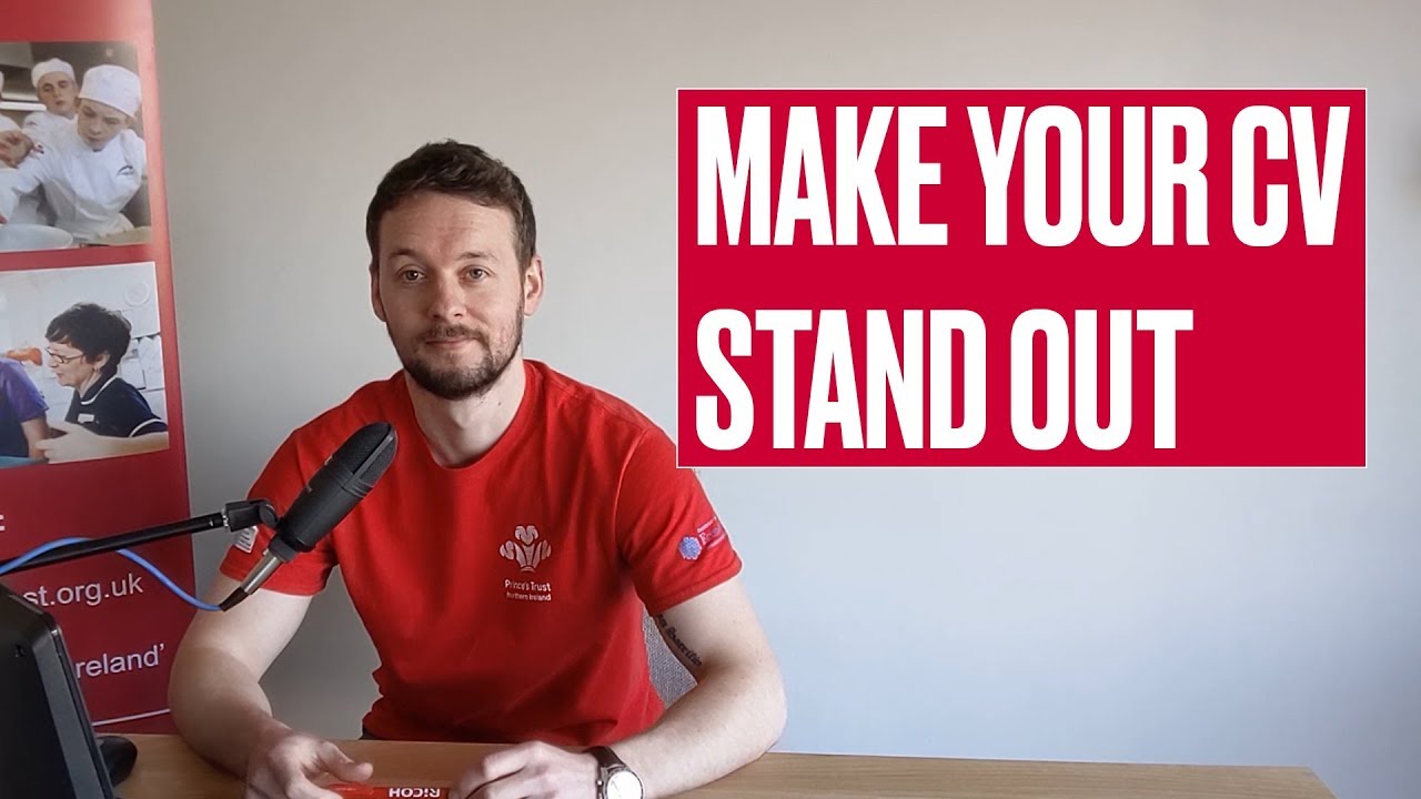 How to write a good CV: The Prince's Trust tutorial and tips