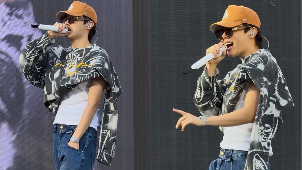 Fancam 250406 Sweet Dreams Soundcheck J-hope Hope on the Stage BTS LA Live Concert