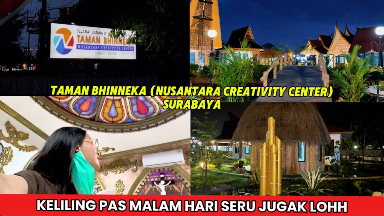 NIGHT WALK IN TAMAN BHINNEKA SURABAYA || By Conciencia L