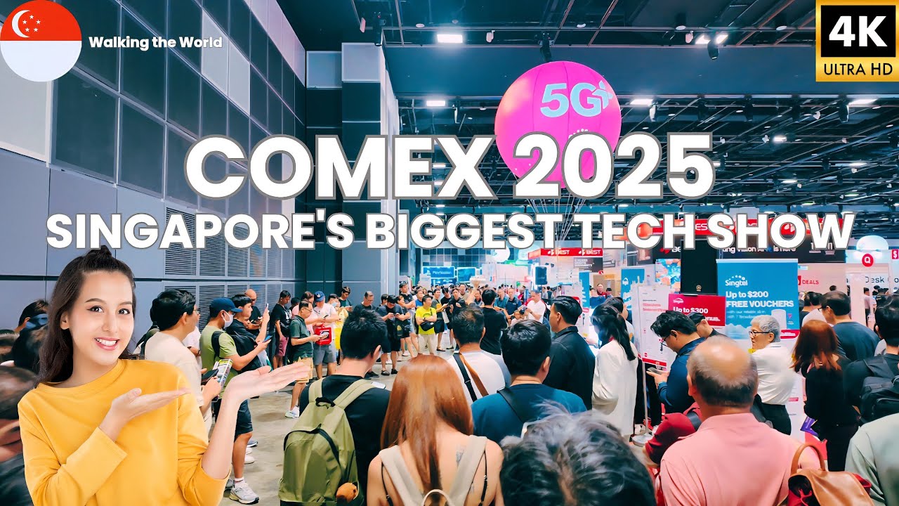 COMEX 2025 Suntec Singapore: BIGGEST Tech Deals Ever! FULL Walkthrough [4K]