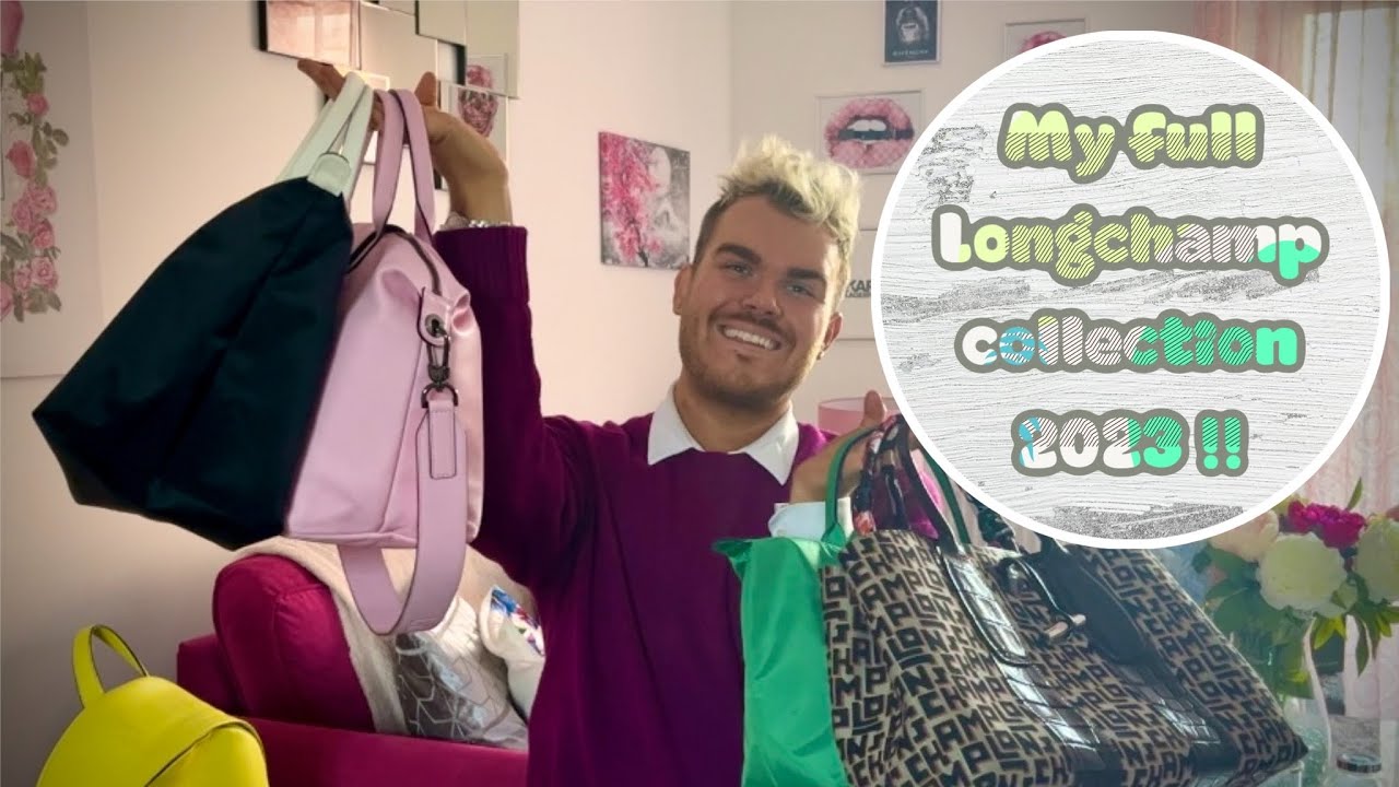 My 2023 full Longchamp handbag collection | 20 bags | Le Pliage + more