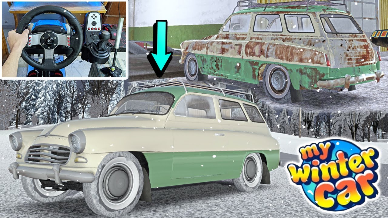 Fixing Rusty Car in My Winter Car!