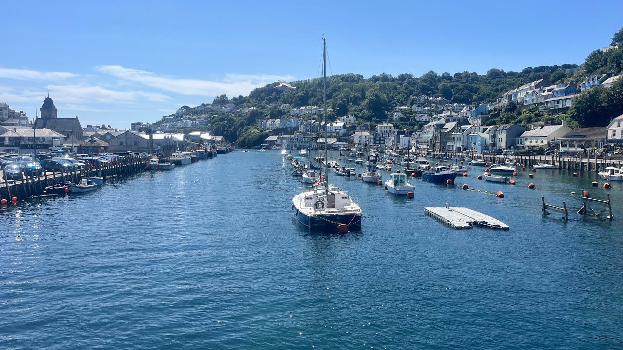 Looe Cornwall - Caravan and Motorhome Club Site - our journey from the Midlands