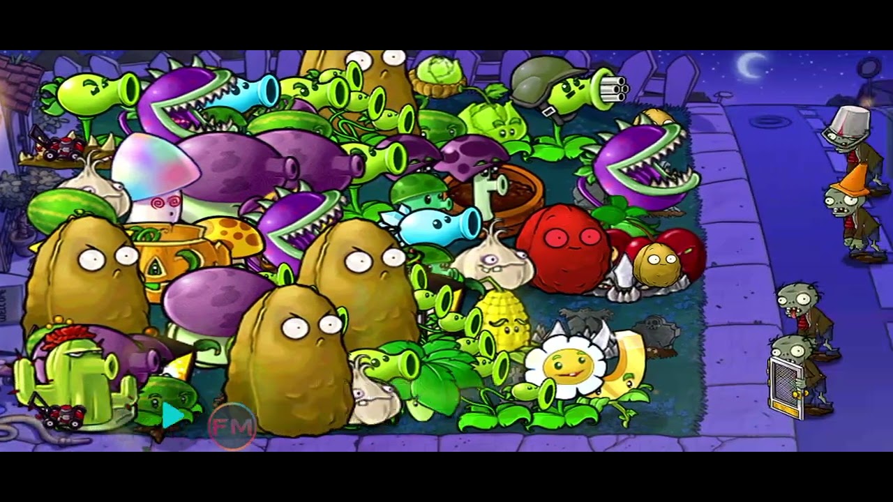 Level with Tactic lessb| Survival Day Gameplay HD 1080 | PvZ mod menu Ep 011