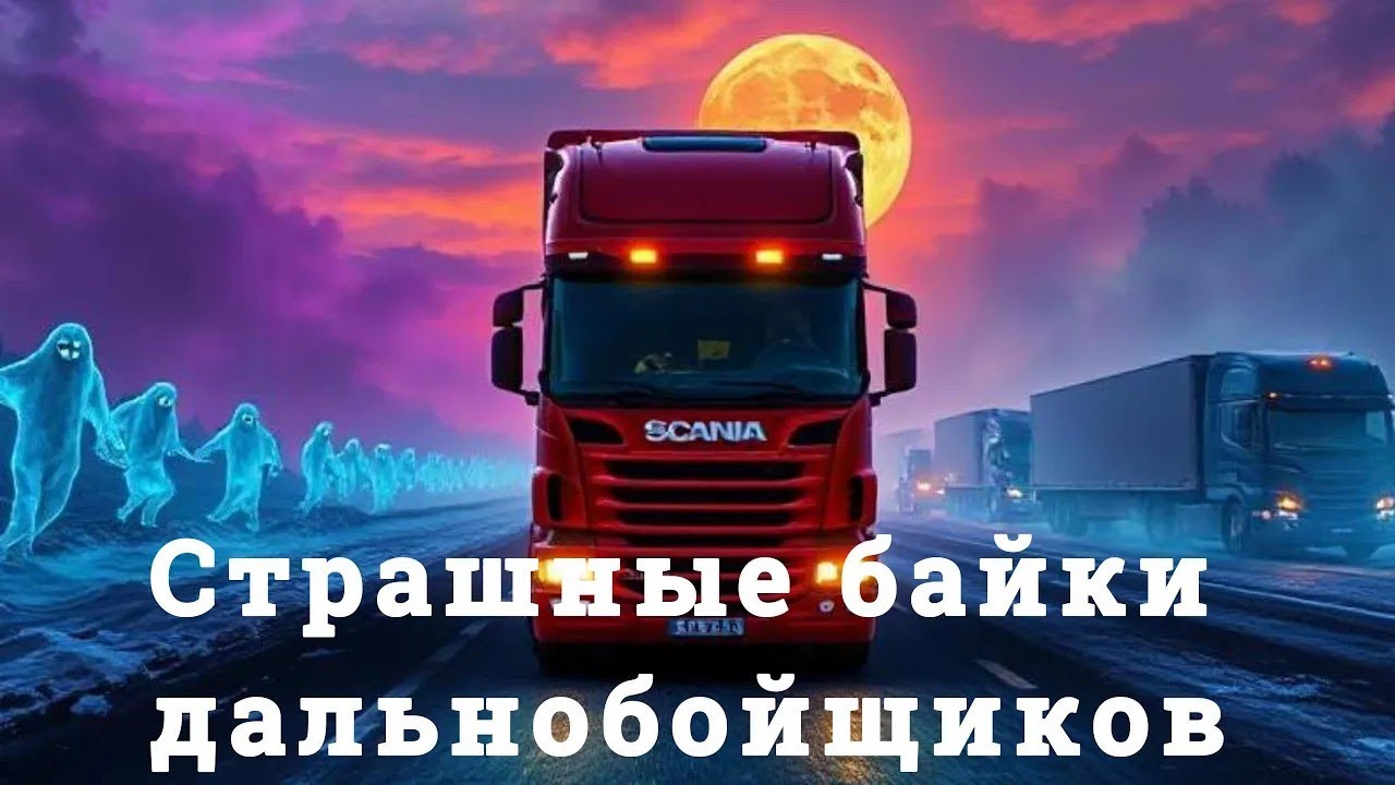 Страшные Байки Дальнобойщиков   Истории Вячеслава Соколова   Мистика на Трассах России