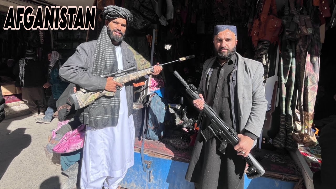 “Afghanistan Market Tour: From Spices to Guns!”