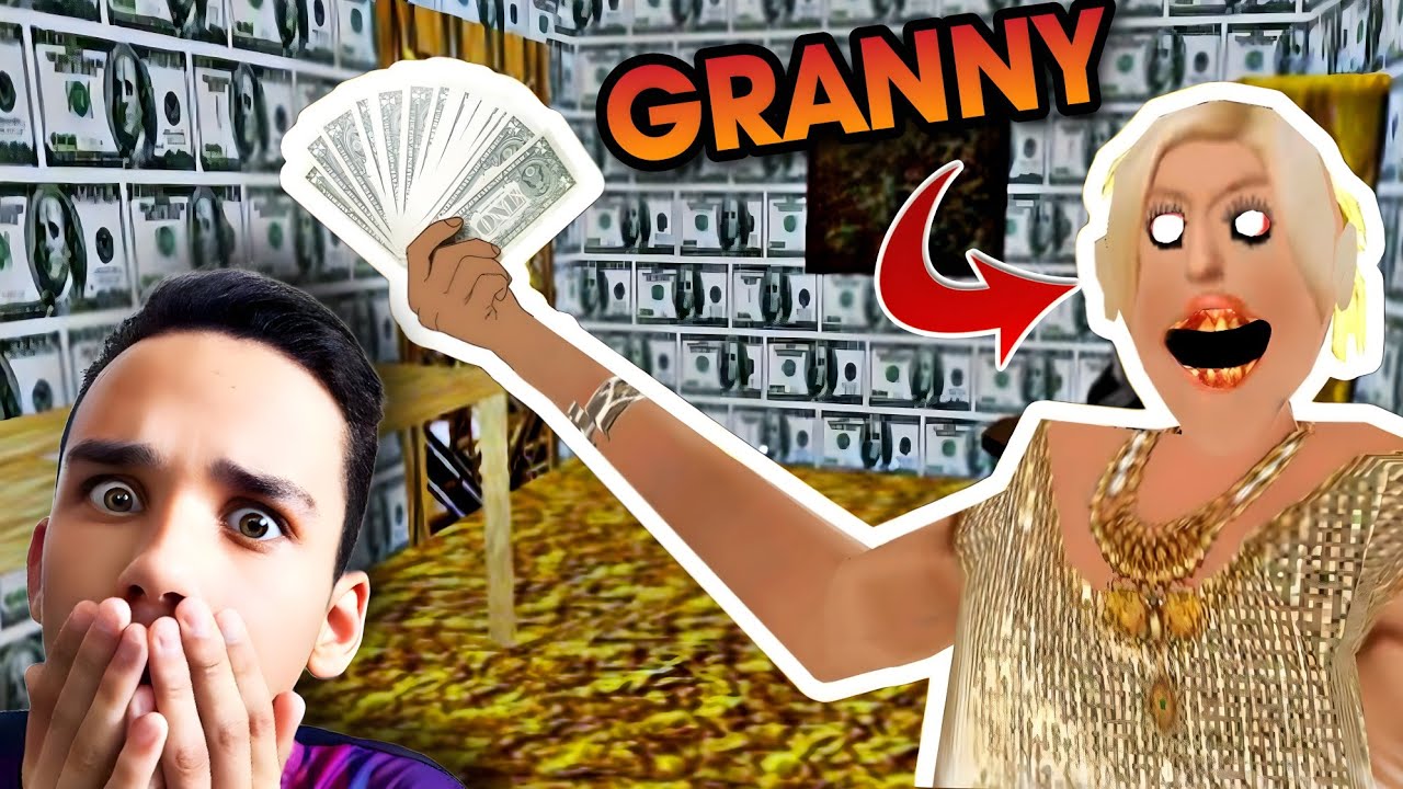 A GRANNY ESTÁ RICA 🤑💰💰granny mod
