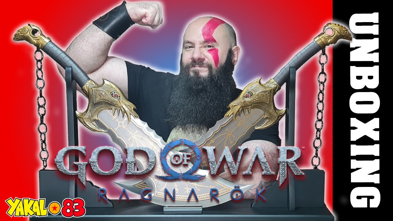 ESPADAS DEL CAOS REFORJADAS - GOD OF WAR RARGNARÖK - ESPADAS Y MAS - UNBOXING