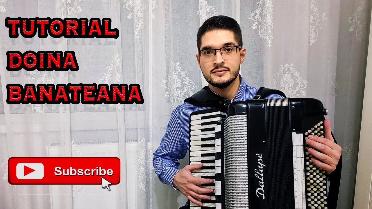 Darius Pirvu - Tutorial acordeon - Doina Banateana (Dorin Covaci- Doamne n-as mai vrea sa mor)