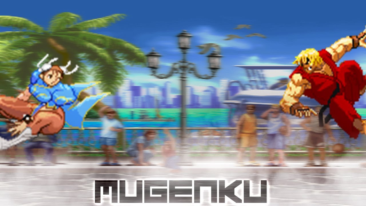 MK vs SF Chun Li vs Sensei Ken! Street Fighter MUGEN Multiverse