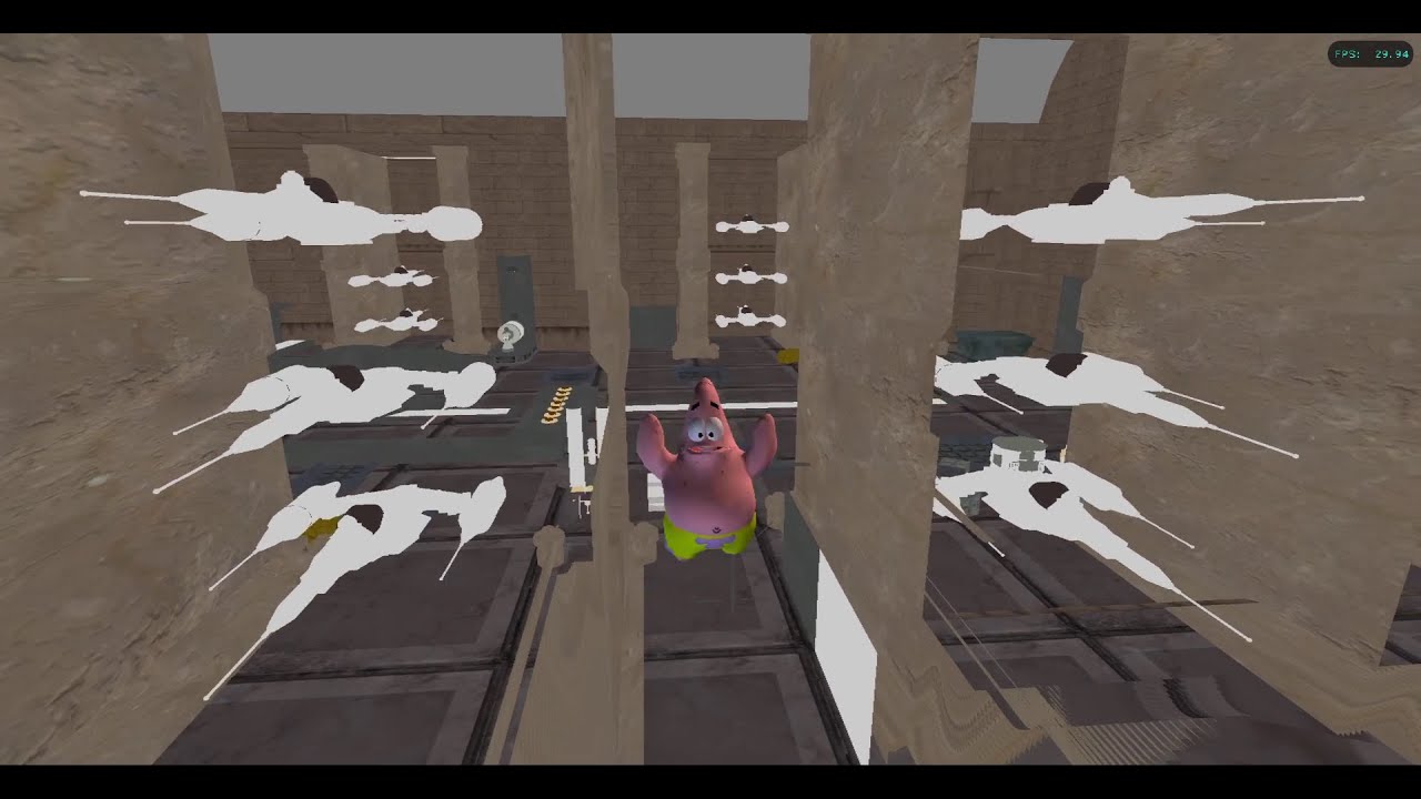 SpongeBob Movie Game Hacking: LEGO Star Wars 1 Unused Level JSP: Rescue_F.Nux