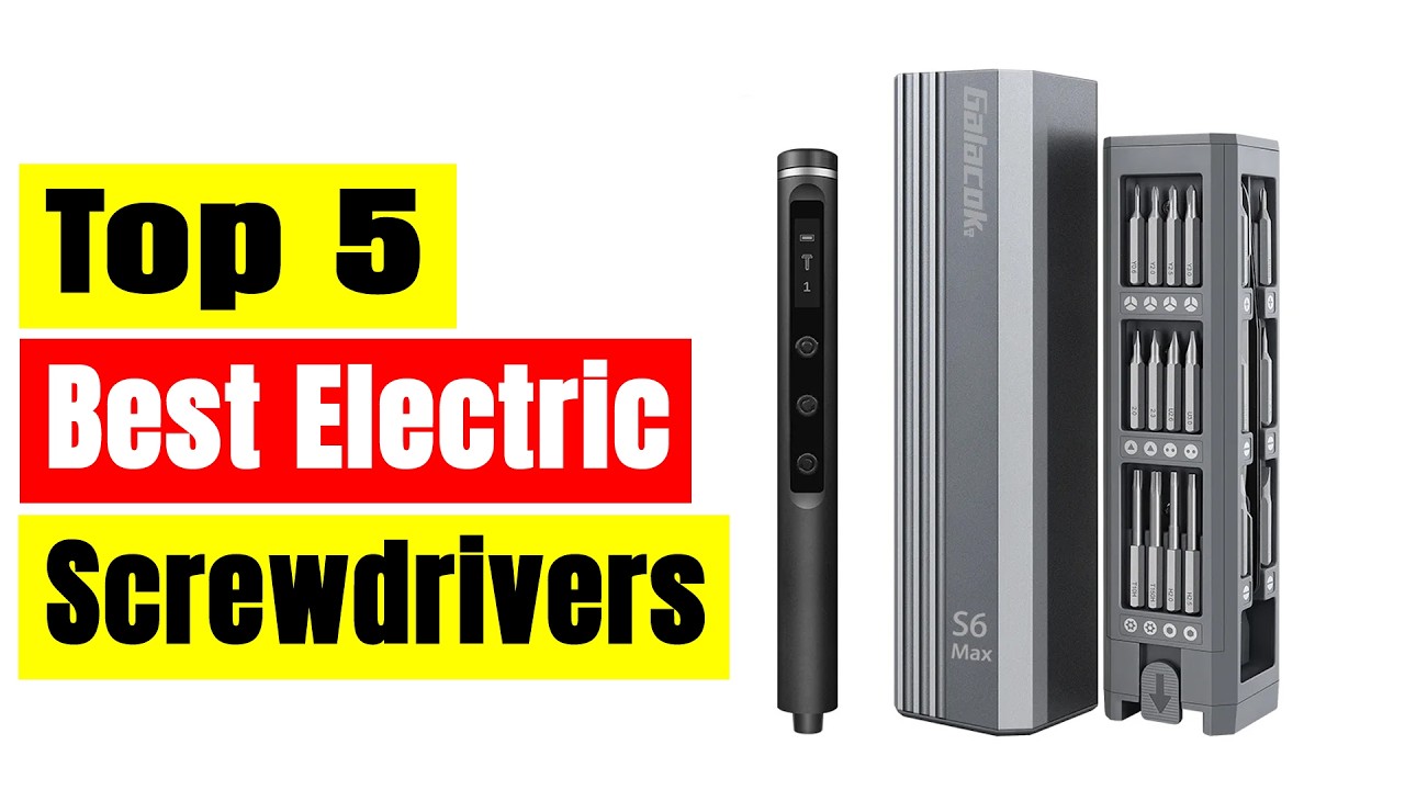 Top 5 Best Electric Screwdrivers in 2026 🔥 Precision & Cordless Repair Tools