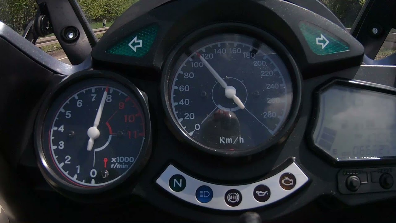 FJR 1300 RP11 Acceleration 100-200 Test