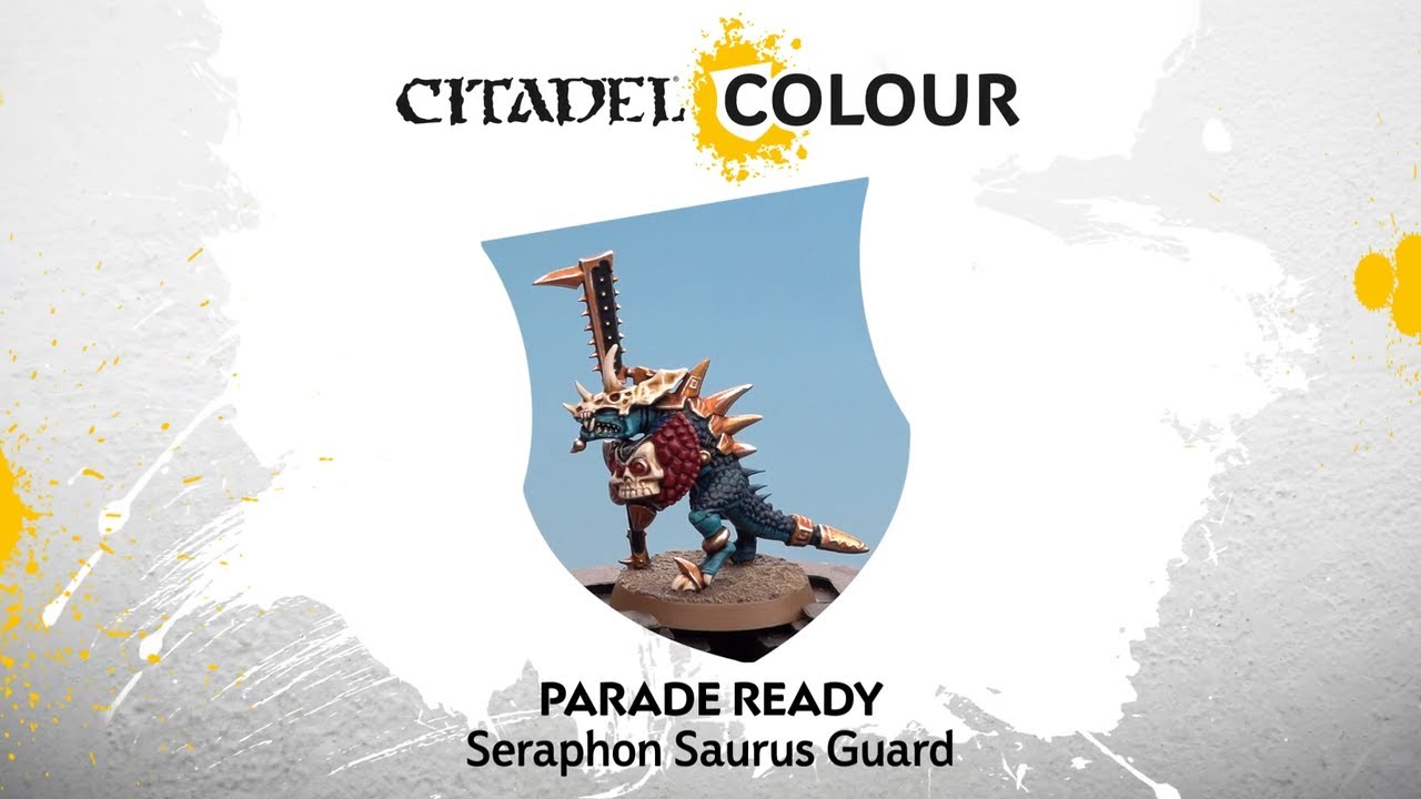 Parade Ready: Seraphon Saurus Guard
