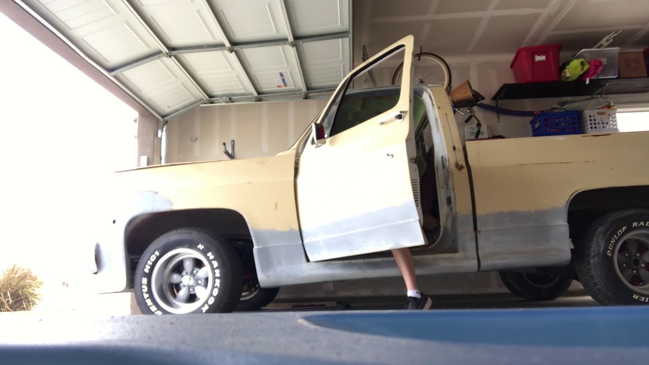 1975 C10 Stock Exhaust vs New Exhaust w/ Hedman Hedders, Flowmaster 40 Series, True Dual.