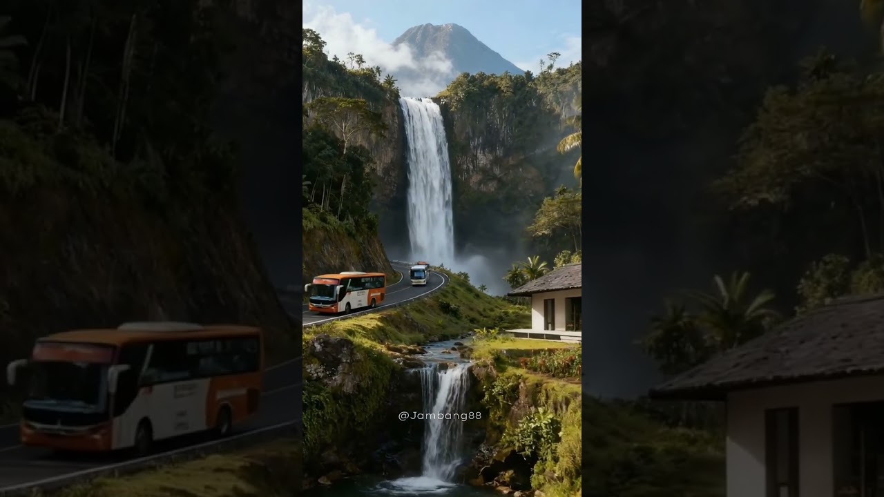 "Heavenly Valley Under the Volcano" 