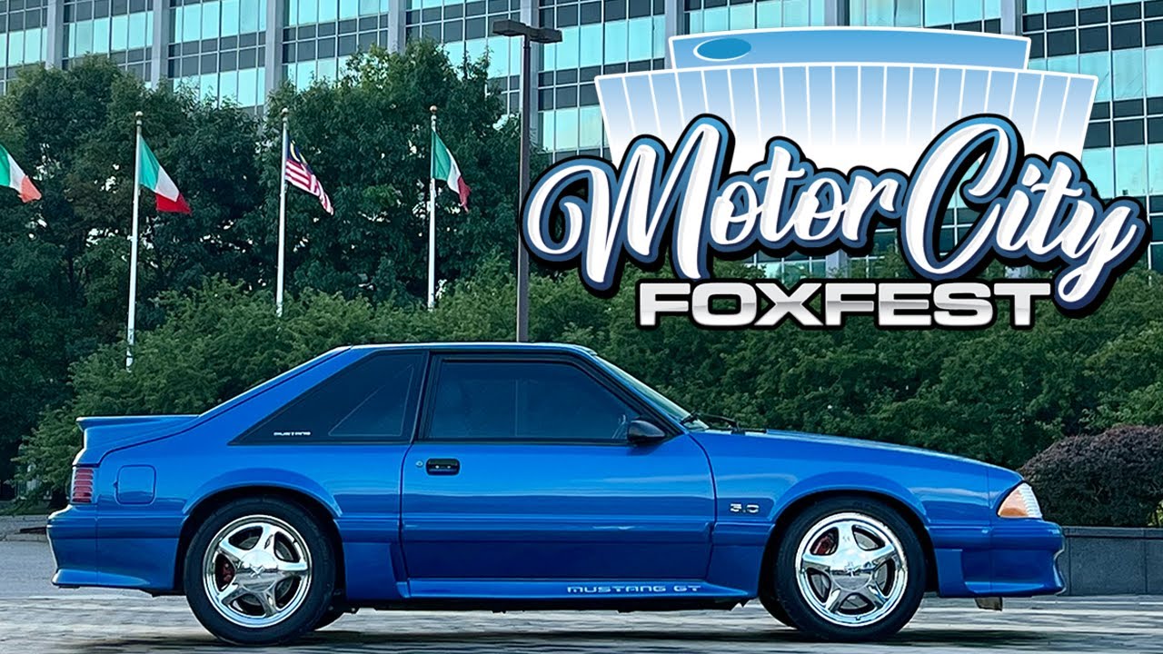 Over 600 Foxbody Mustangs, Capris and more at Motor City Foxfest 2024