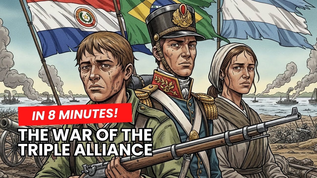 The War of the Triple Alliance Explained in Minutes – Causes, Conflict & Consequences