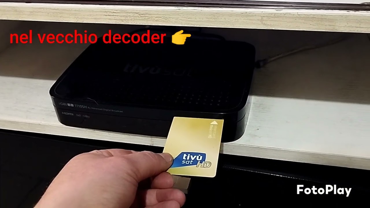 Scheda tivusat bannata o cancellata. Come riattivarla velocemente con un vecchio decoder (Gold HD)
