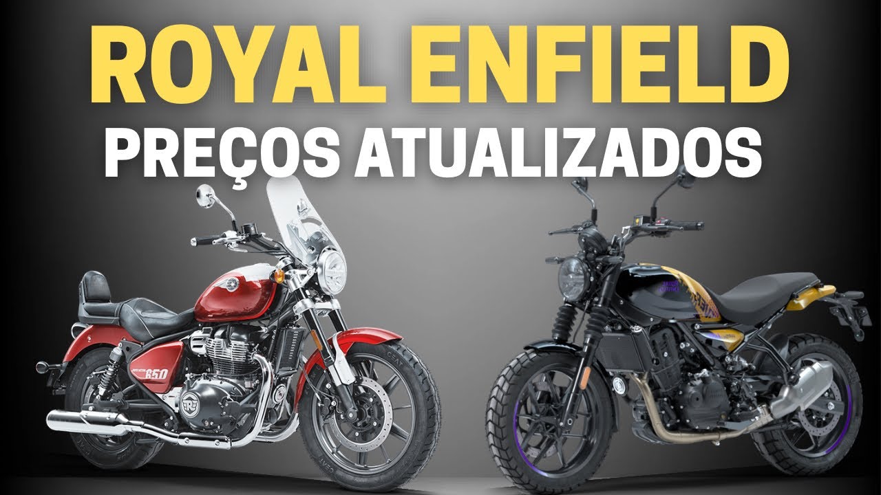 Royal Enfield Preços Atualizados em janeiro de 2026