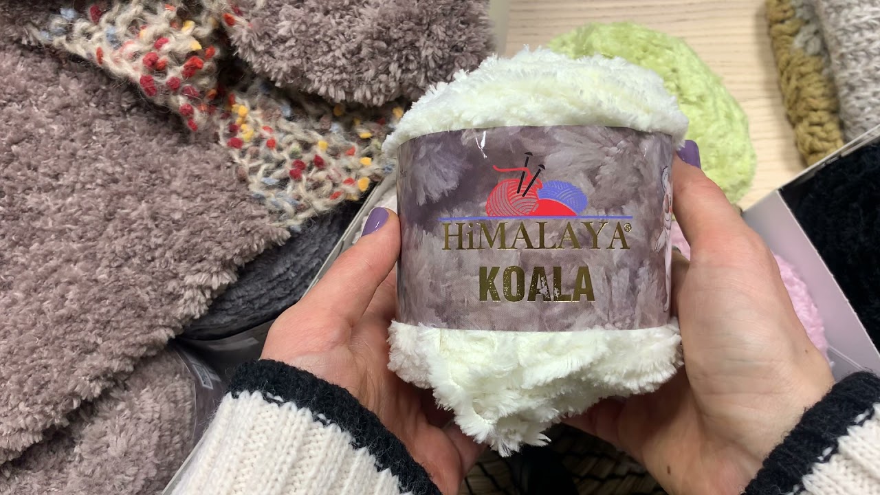 Замечательная новинка от фабрики Himalaya - пряжа Koala