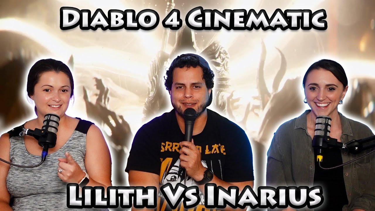 Nurse and Teacher Reaction to Diablo 4 Cinematic Lilith vs Inarius