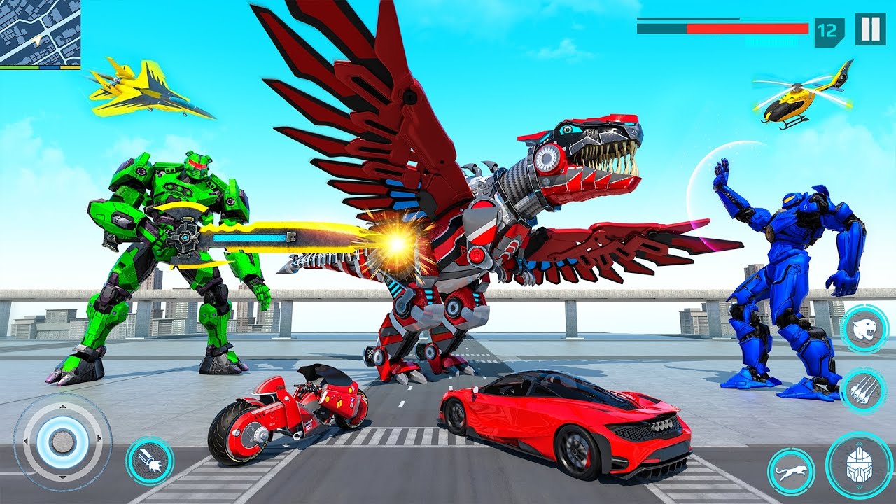 🤖New transformer robot fighting games 😱#robotcargame #transformers #games #viralvideo #trending