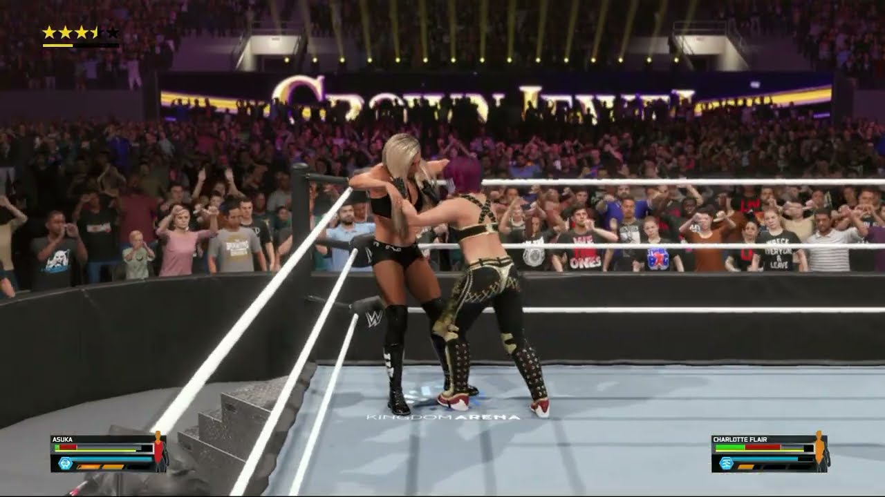 CHARLOTTE FLAIR vs Asuka for the champion