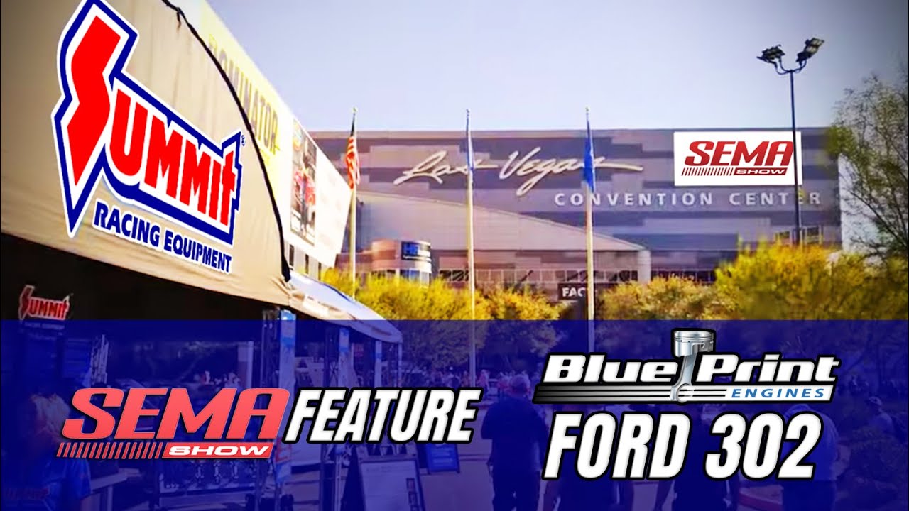 Двигатель BluePrint Ford 302 Crate с новым, улучшенным литьём блока цилиндров | SEMA 2022