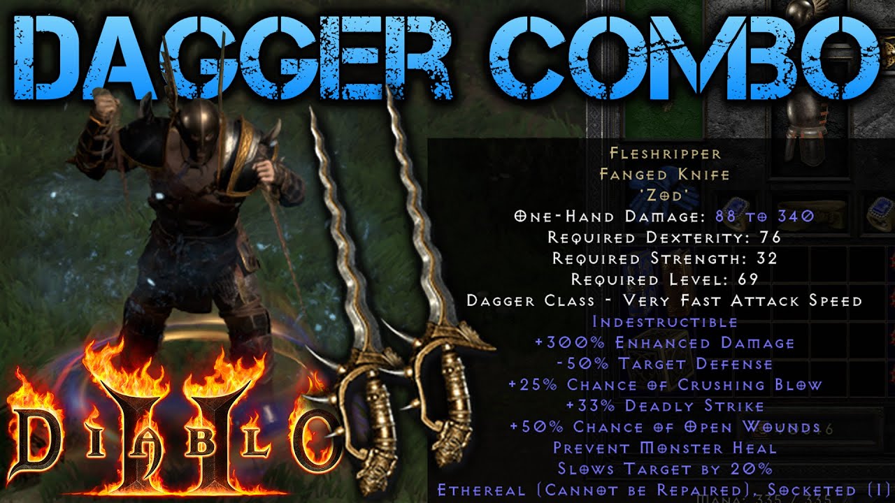 DUAL GODLY FLESHRIPPER's on BARBARIAN | Diablo 2 Resurrected