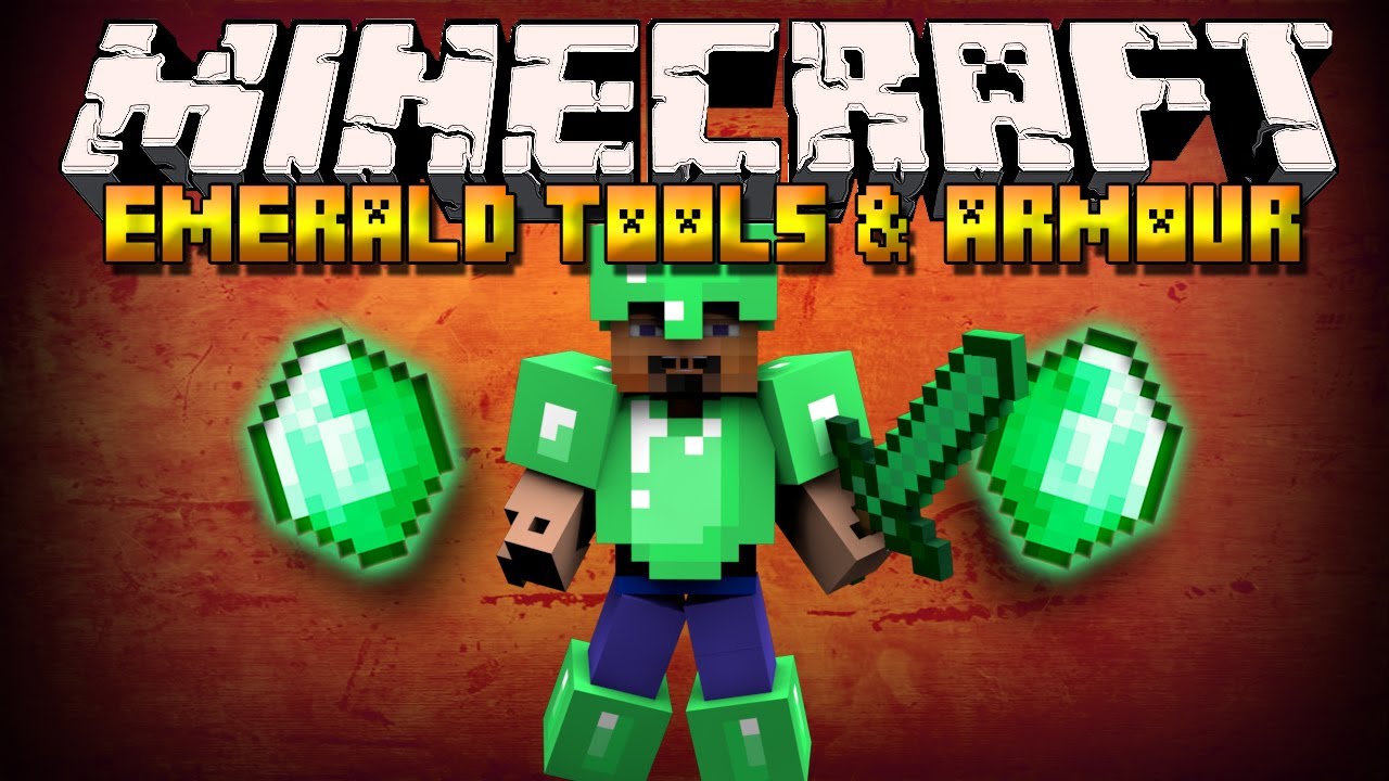 MINECRAFT MOD SPOTLIGHT - EMERALD TOOLS & ARMOUR