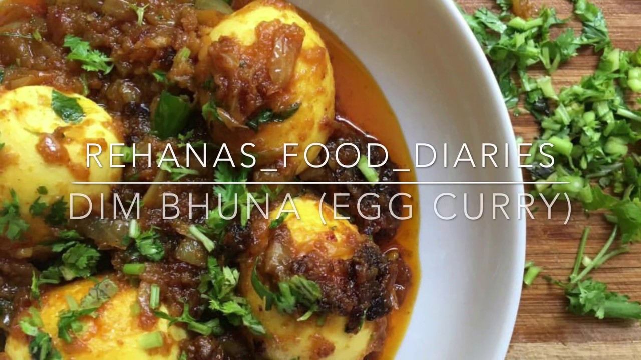 Dim bhuna (egg curry) | rehanas_food_diaries