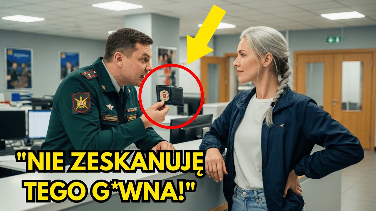 Zeskanowali jej dowód i się śmiali — aż zamarli, gdy na ekranie zaświecił się emblemat