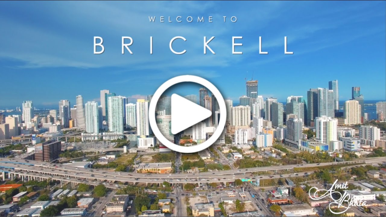 Brickell & Downtown Miami Neighborhood Drone Tour - Amit Bhuta - COMPASS