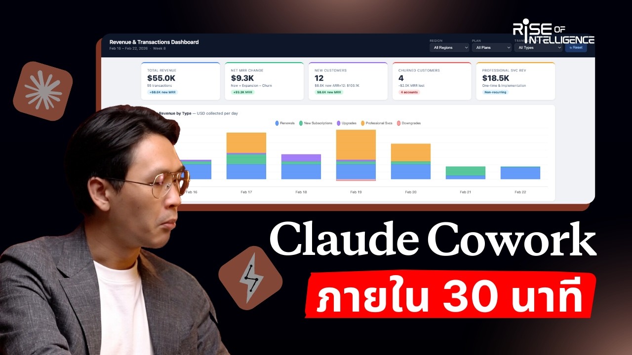 วิธีใช้ Claude Cowork ลดเวลาทำงาน 2 ชั่วโมง/วัน