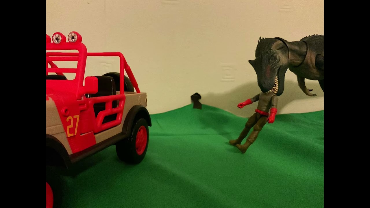 Posing the Hammond Collection Allosaurus