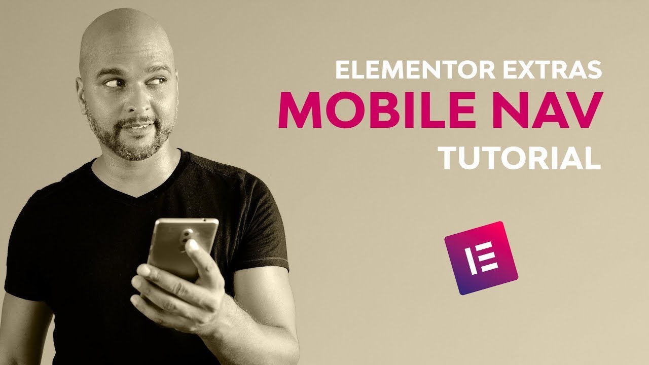 Заголовок Elementor Pro с дополнительными функциями Elementor для мобильной навигации