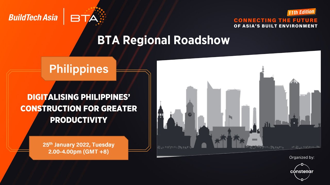 BuildTech Asia 2022 Regional Roadshow: Philippines