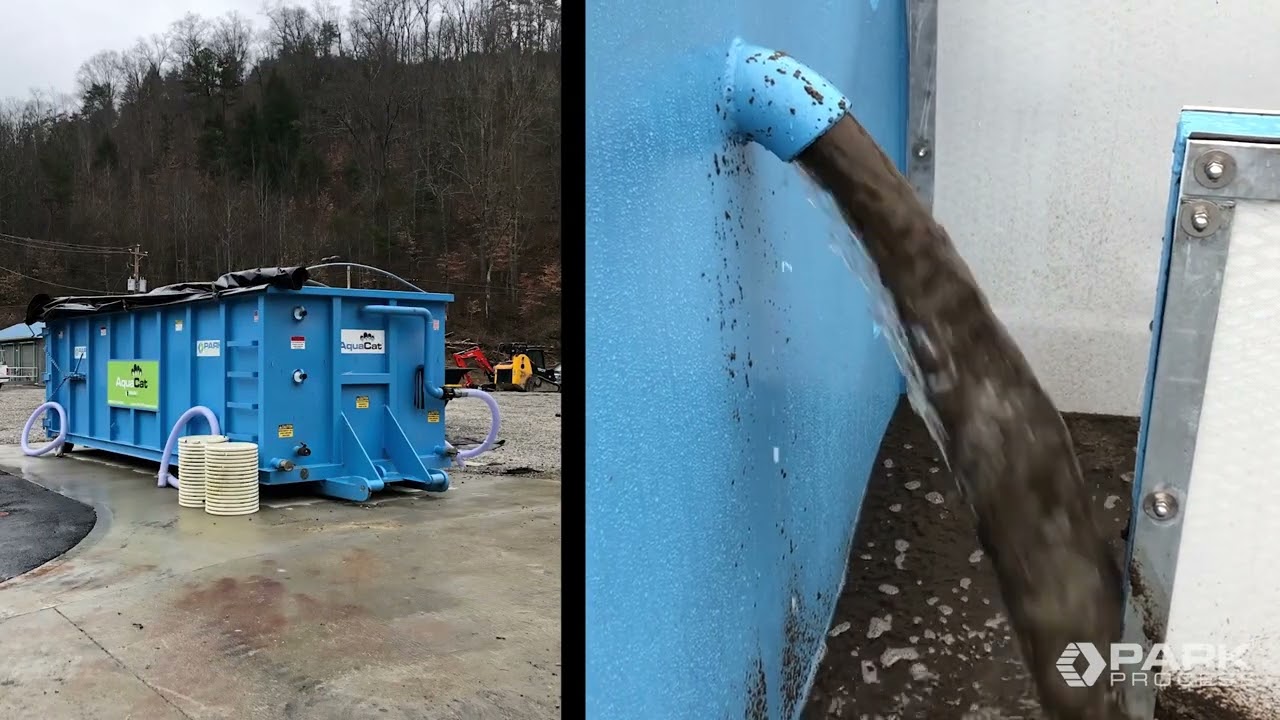 Park Process AquaCat&trade; | Dewatering Container for Flocculation Applications