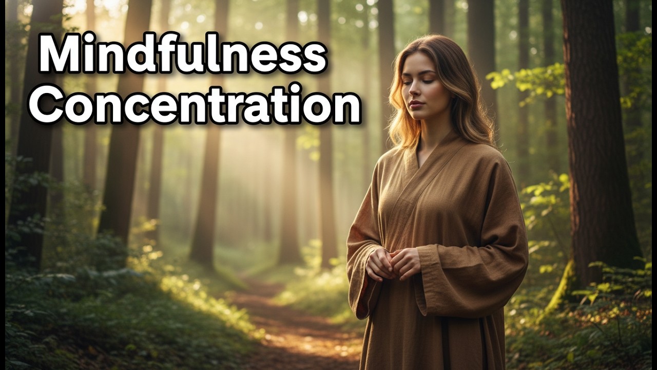 Right Mindfulness and Right Concentration in Theravada Buddhism Explained