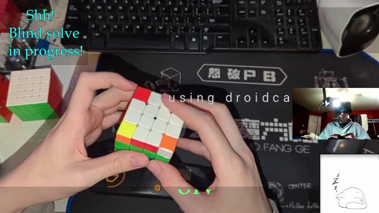 Practicing Blind and 4x4