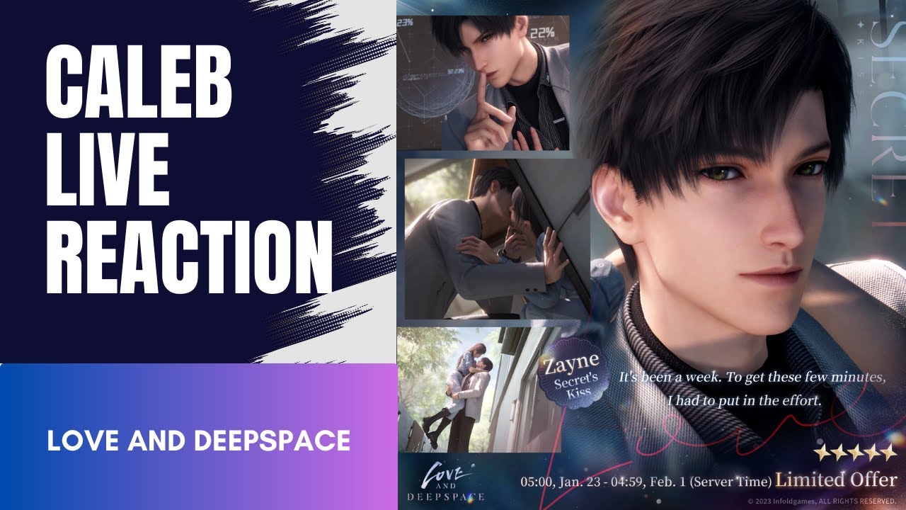 [Live]Live React Zayne B0k3p - Love and Deepspace (104)