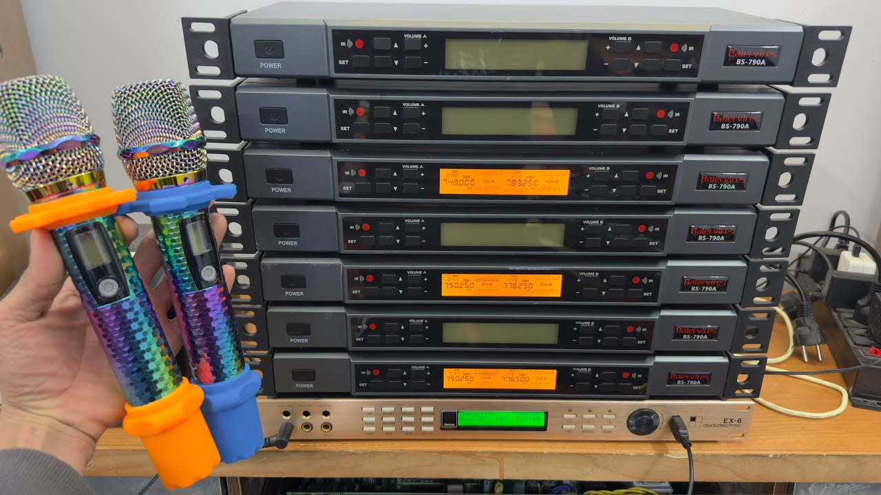 Vừa cập bến Micro baier 790A hát nhẹ kịp phục vụ tết cho các bác miền bắc LH 0973254888