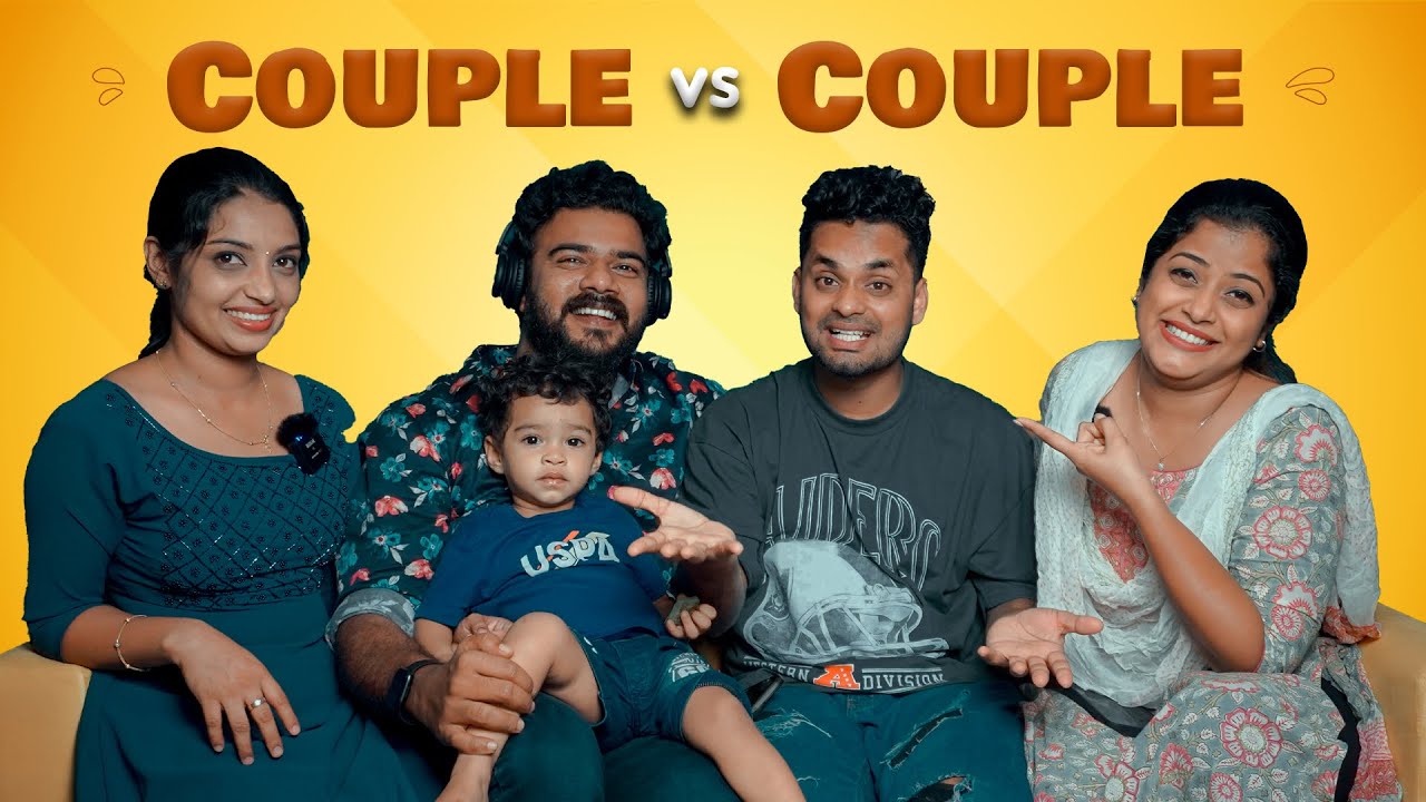 Couple v/s Couple Challenge |TheDKtales | Kukku & Deepa | Ft: Lijo & Chippy