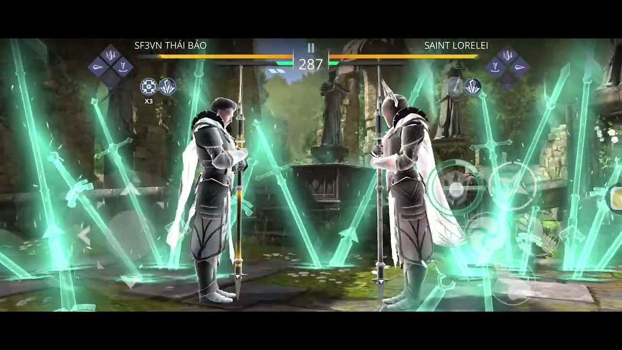 Shadow Fight 3: Buried Centurion vs Saint Lorelei itself