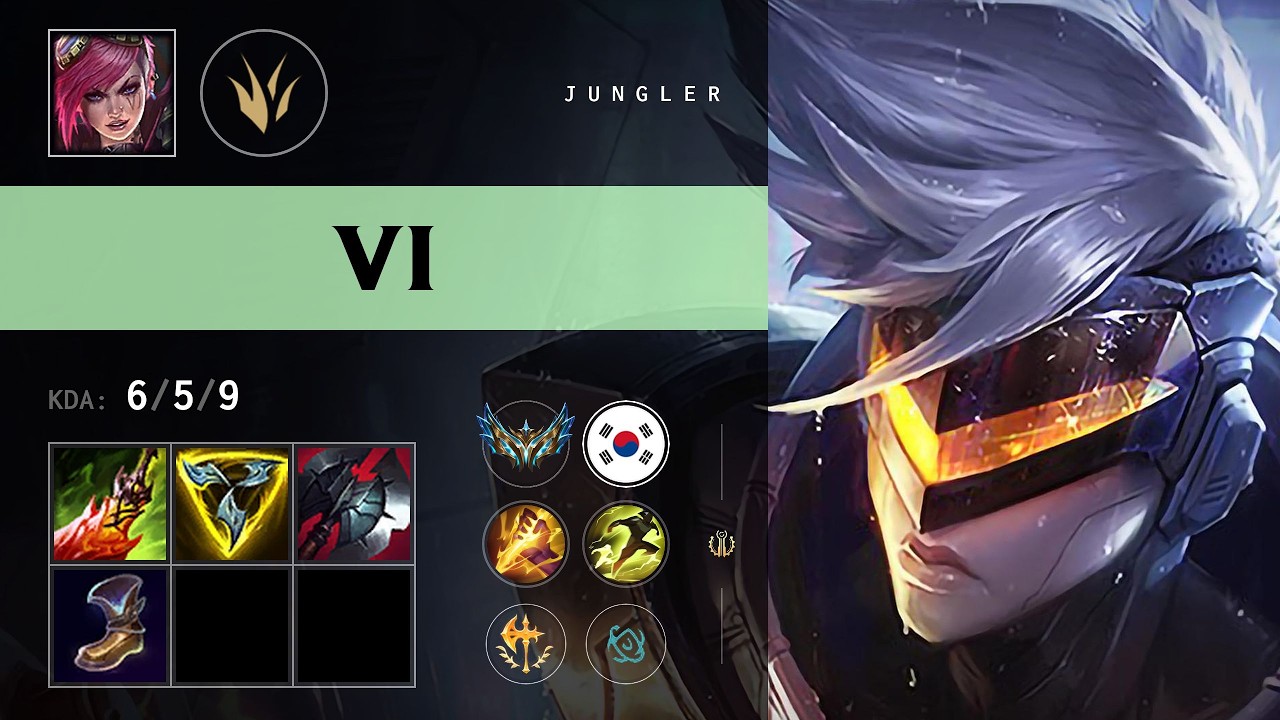 Vi Jungle vs Lee Sin (DK Solid) - KR Challenger Patch 26.17