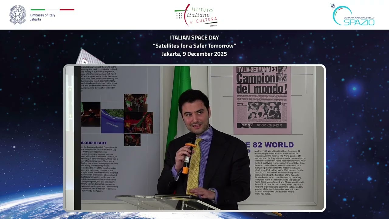 ITALIAN SPACE DAY Jakarta, 9 December 2025